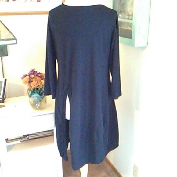 Very Cool Cotton Blend Tunic Top - Picture 3 of 8